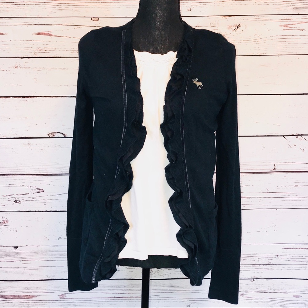Abercrombie & Fitch Navy Cardigan
